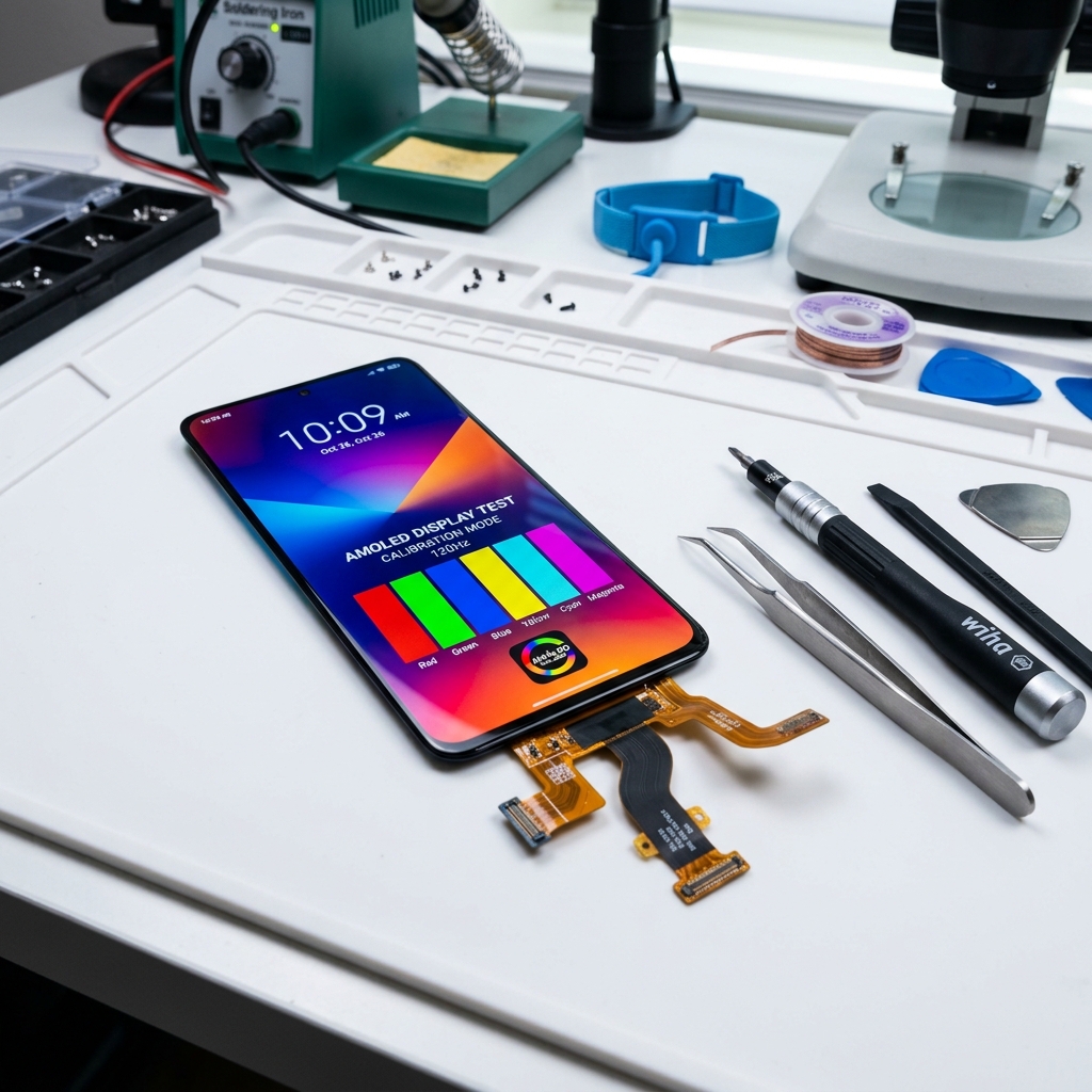 Vibrant AMOLED display panel