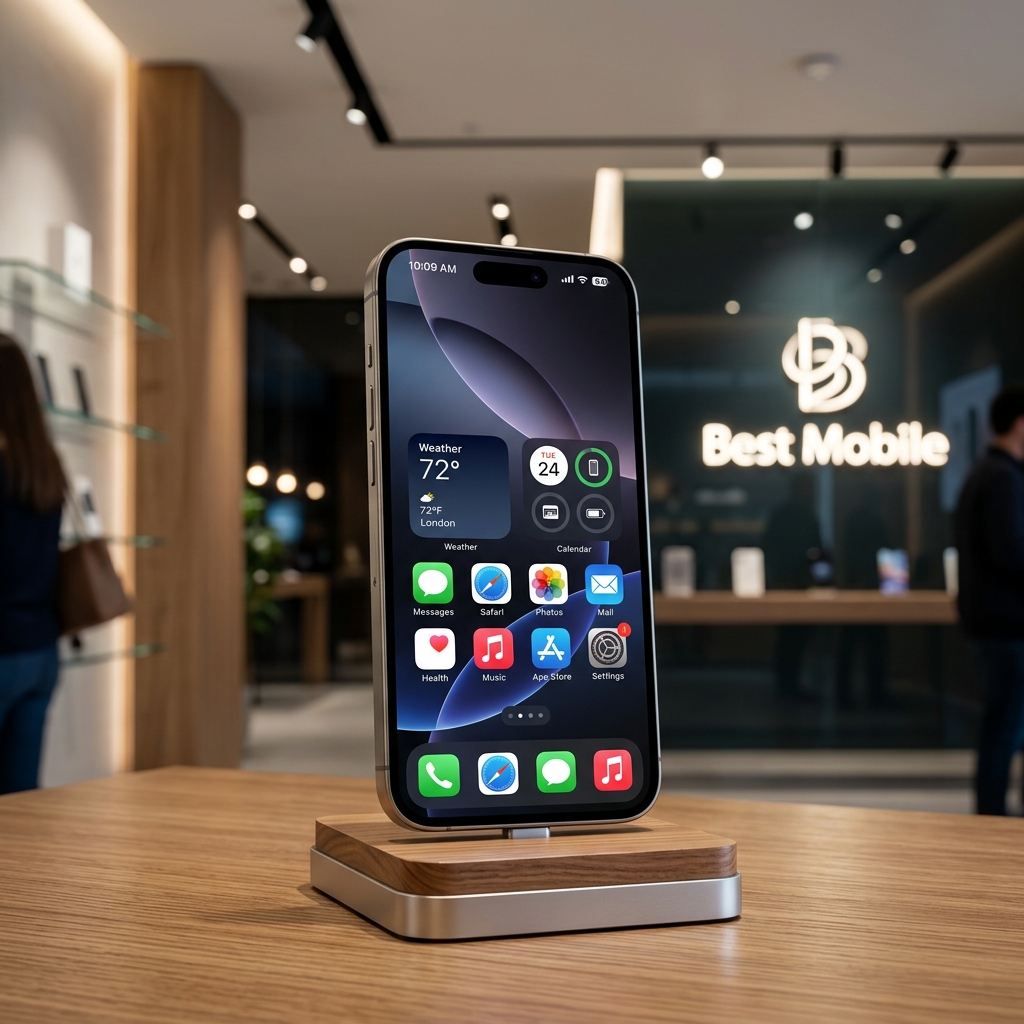 Premium iPhone Showroom Display - Front